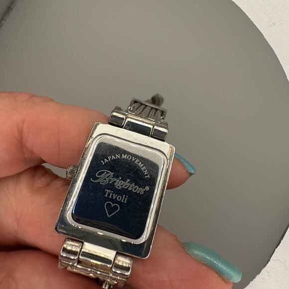 Brighton Tivoli Silver Tone Multi-Strand Bracelet Watch - Picture 5 of 10